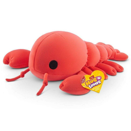 Hug-A-Lumps Lenny the Lobster 35cm Weighted Plush Soft Toy Zuru