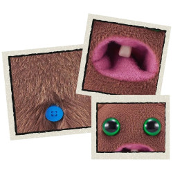 Fuggler Baby Fugg Series 4 Hedge Grog Plush Soft Toy