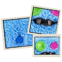 Fuggler Baby Fugg Series 4 Sasquoosh Plush Soft Toy