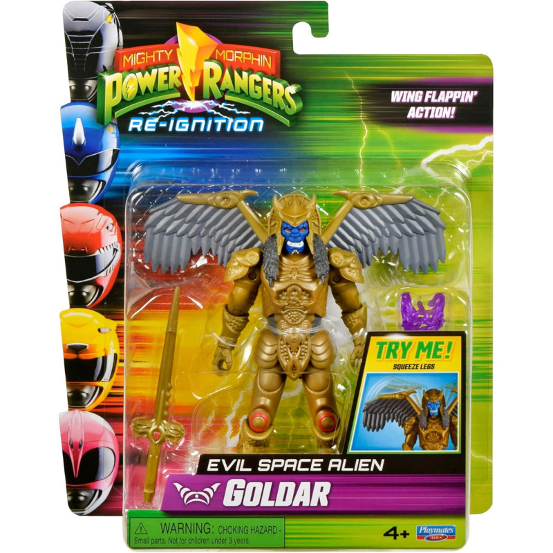 Power Rangers Mighty Morphin Re-Ignition - Goldar Action Figure