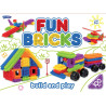 John Adams Fun Bricks 100 Piece Set Preschool Building Blocks