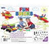John Adams Fun Bricks 100 Piece Set Preschool Building Blocks