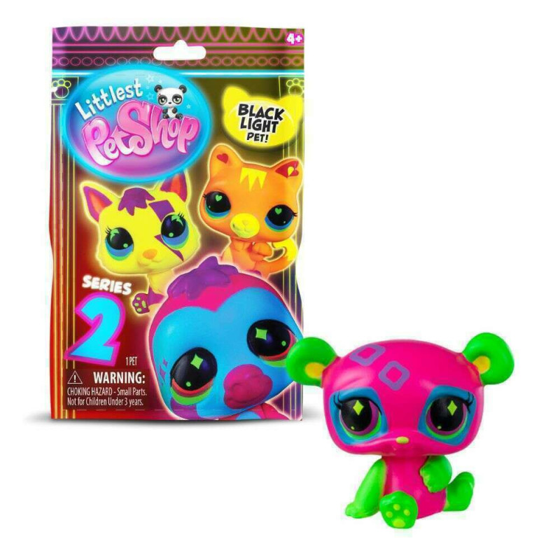 Littlest Pet Shop Series 2 Blacklight Surprise Figure Pack Assortment