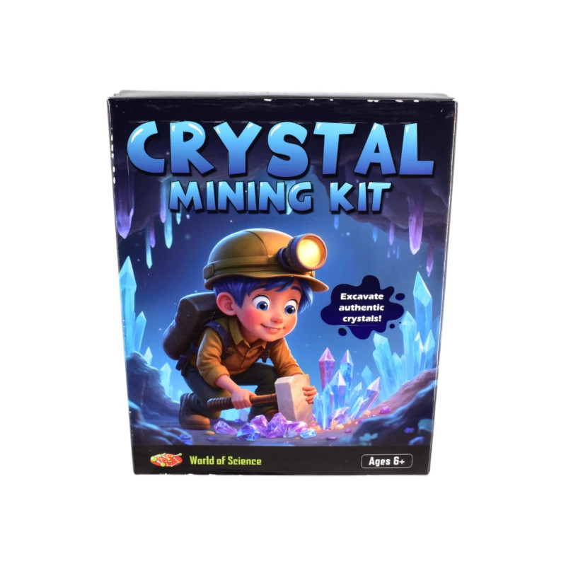 World of Science- Crystal Mining Kit