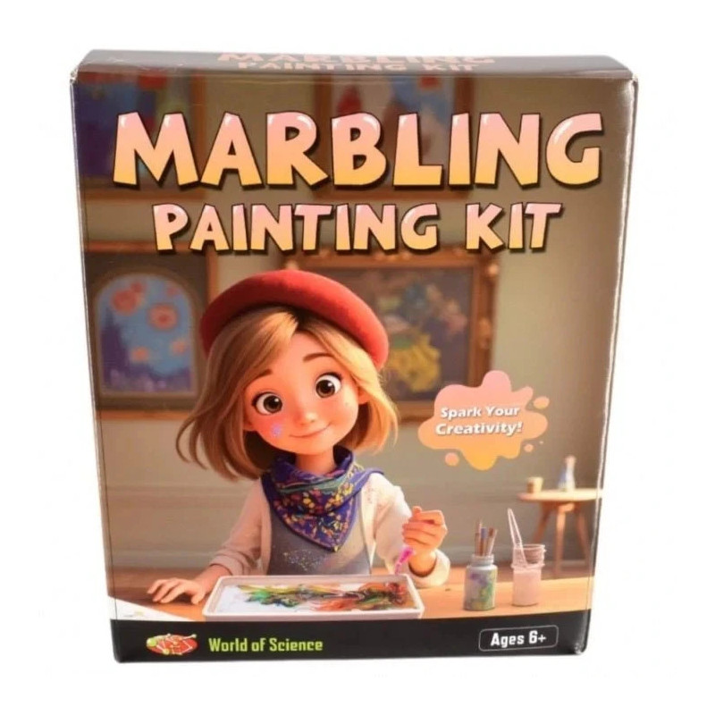 World of Science- Marbling Painting Kit