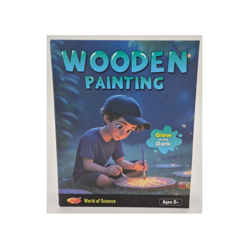 World of Science- Wooden Painting Kit