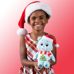 Care Bears Christmas Wishes Bear 22cm Bean Plush Soft Toy