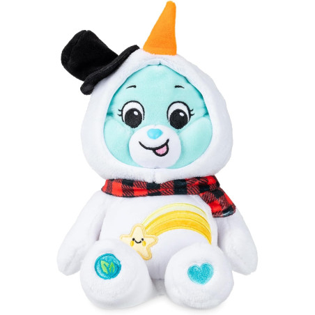 Care Bears Snowman Wish Bear 22cm Bean Plush Soft Toy