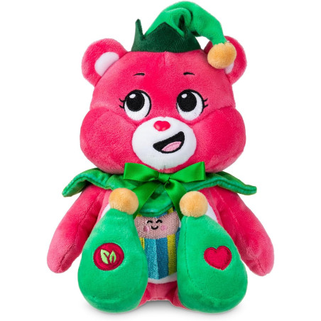 Care Bears Great Giving Bear - Elf 22cm Bean Plush Soft Toy
