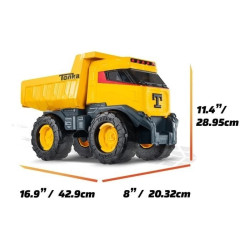 Tonka Steel Classics Next Gen Mighty Dump Truck Kids Construction Vehicle
