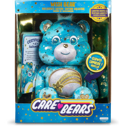 Care Bears 35cm Glowing Belly Plush- Wish Bear Soft Eco-Friendly Toy Limited Edition
