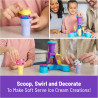 Kinetic Sand, Soft Serve Station with 396g of Play Sand