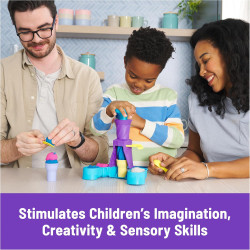 Kinetic Sand, Soft Serve Station with 396g of Play Sand