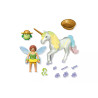 Playmobil Collectible Unicorn: Rainbow Flower with Fairy 71840