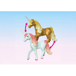 Playmobil Collectible Unicorn: Sky Rose with Fairy 71841
