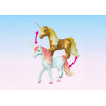 Playmobil Collectible Unicorn: Sky Rose with Fairy 71841