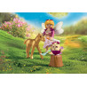 Playmobil Collectible Golden Unicorn Foal with Fairy 71844