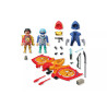 Playmobil Super Heroes- Drone Fight with Evil Ninja 71833