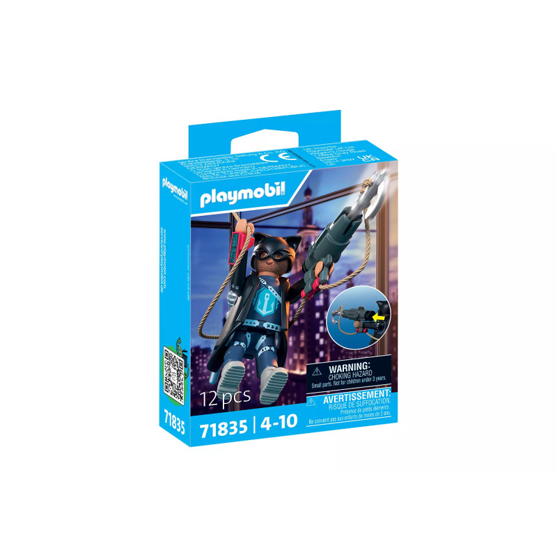 Playmobil Super Heroes- Shadow Super Hero Silver Hook 71835
