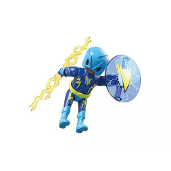 Playmobil Super Heroes- Lightning Super Hero Blue Voltage 71836