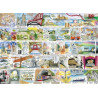 Gibsons British & Brilliant by Val Goldfinch 1000 Piece Jigsaw Puzzle G7168