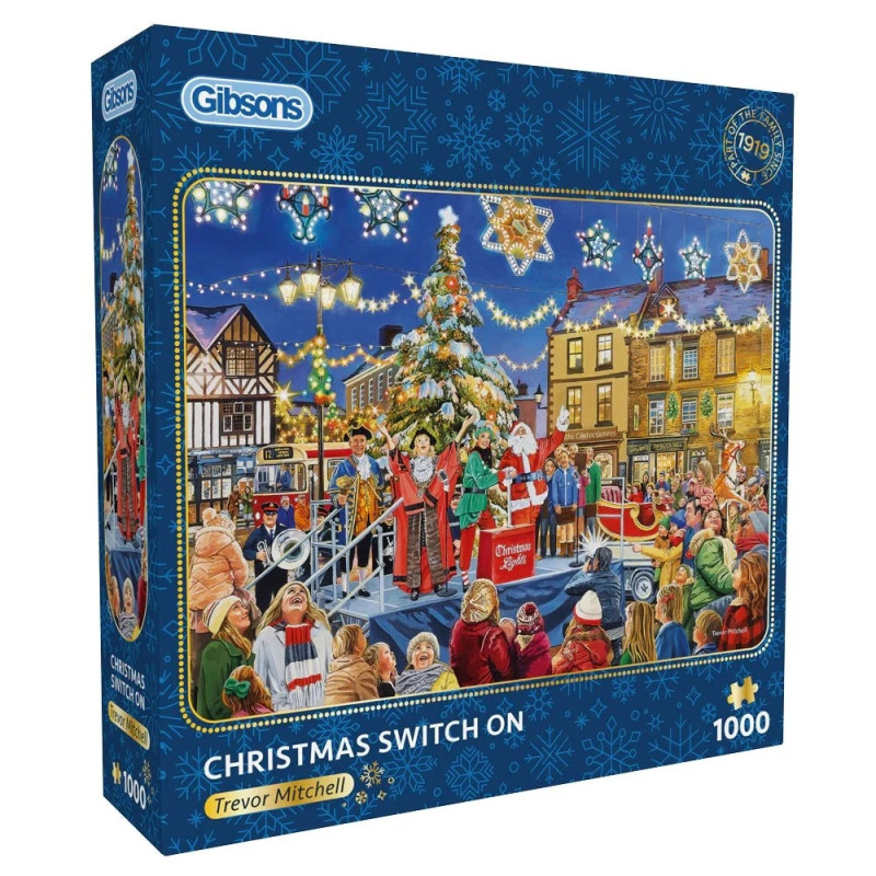 Gibsons Christmas Switch On 1000 Piece Jigsaw Puzzle G6452