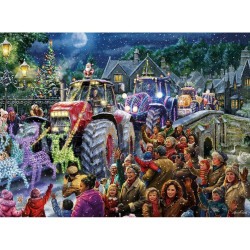Gibsons Farmer Christmas 1000 Piece Jigsaw Puzzle G6439