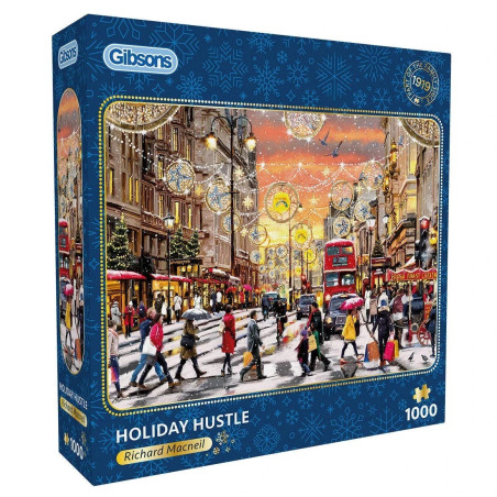 Gibsons Holiday Hustle 1000 Piece Jigsaw Puzzle G6450