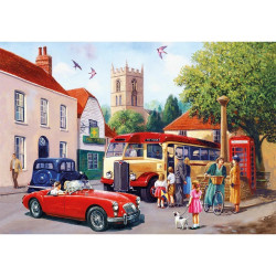 Gibsons Games Touring The Town 500 Piece Jigsaw Puzzle G3172
