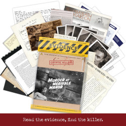 Cryptic Killers Unsolved Murder Mystery Game - Murder at Merivale Manor