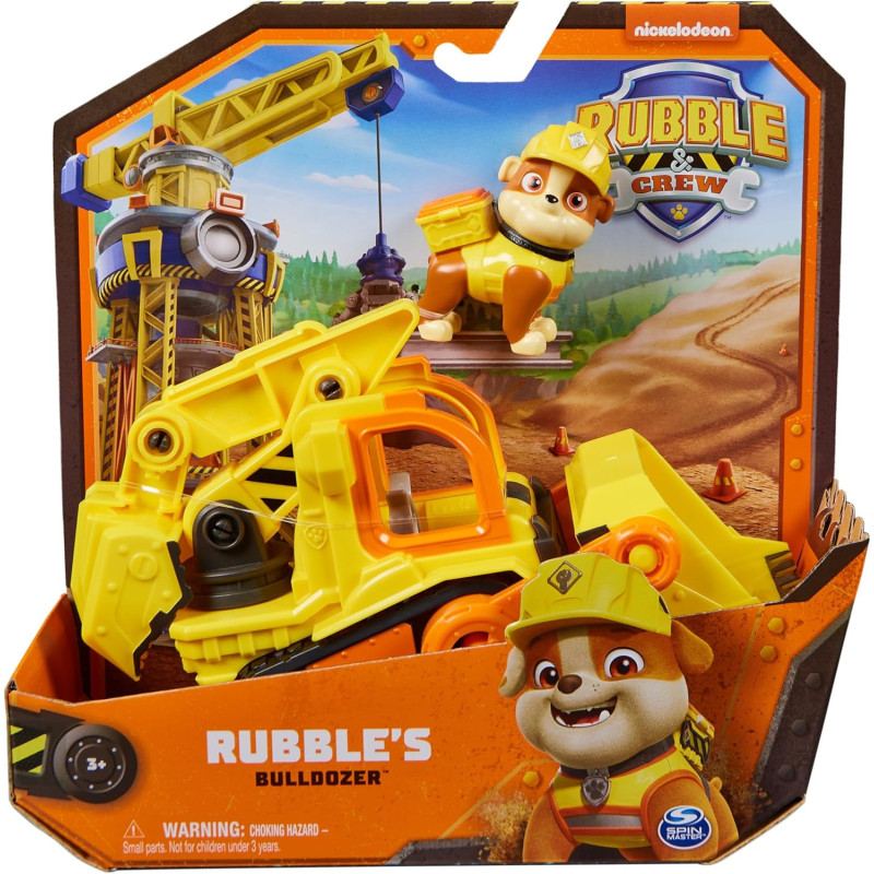 Paw Patrol Rubble & Crew- Rubble’s Bulldozer Toy Truck