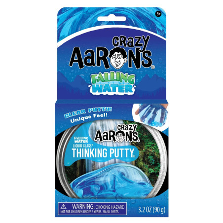 Crazy Aaron's Thinking Putty -Falling Water Liquid Glass Sensory Putty