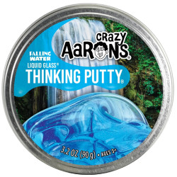 Crazy Aaron's Thinking Putty -Falling Water Liquid Glass Sensory Putty