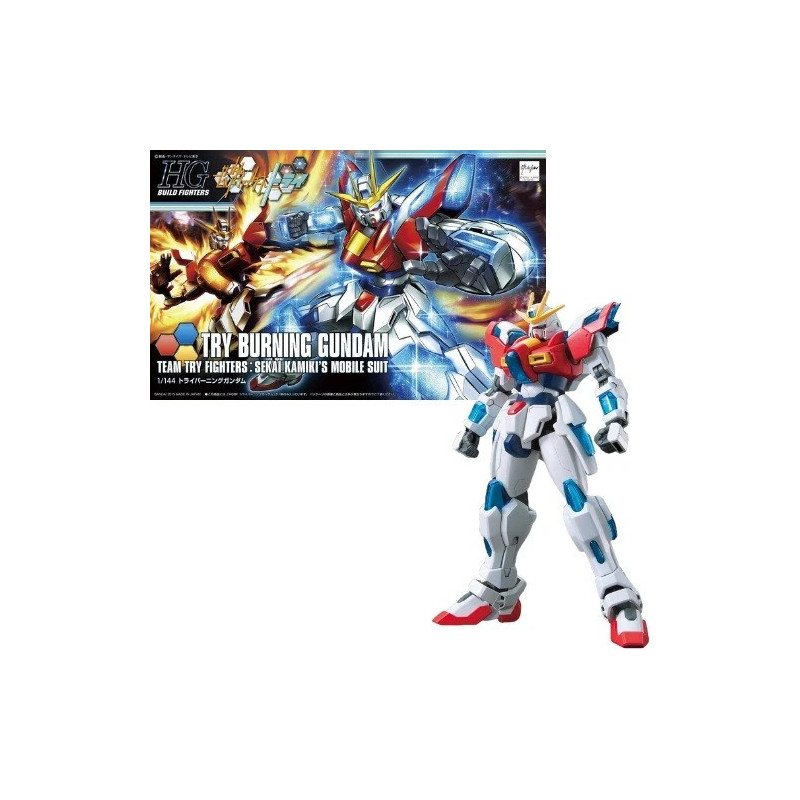 Gunpla HG 1/144 Try Burning Gundam Model Set