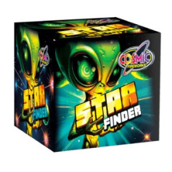 Cosmic Star Finder 36 shot day barrage Cake Firework