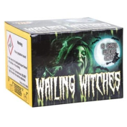 Cosmic Wailing Witches 81 Shot  Cake Firework