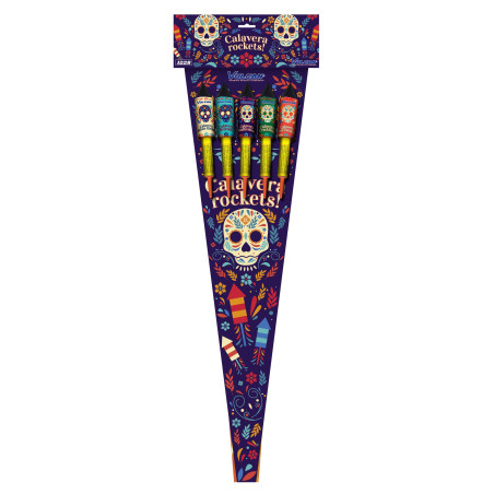 Vulcan Calavera Rockets 1.3G   5 Pk