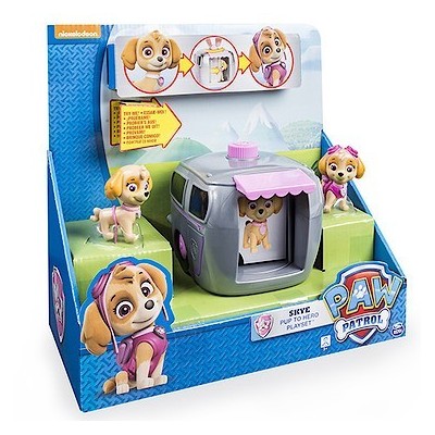 paw patrol pup to hero playset