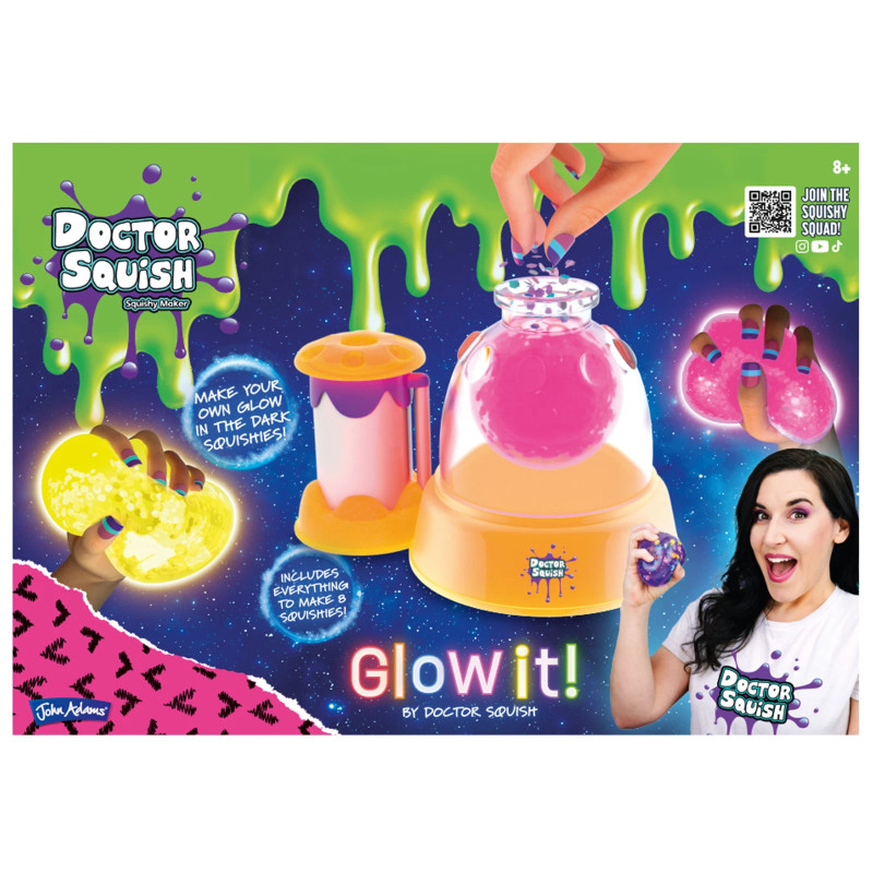 Doctor Squish - Glow In The Dark Squishy Maker - DIY Stress Balls