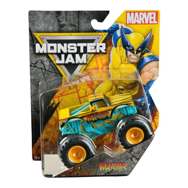Monster Jam 1:64 Series 4 Marvel Wolverine