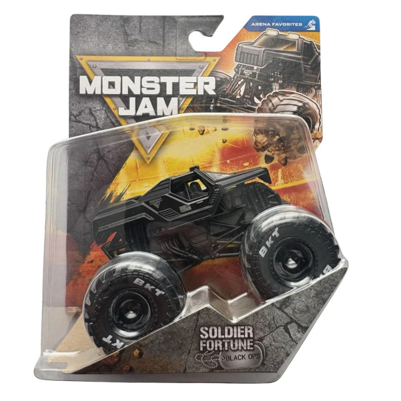 Monster Jam 1:64 Soldier Fortune Black Ops Series 42