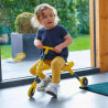 Scuttlebug 3-Wheel Foldable Ride-On Tricycle-Yellow Bumble