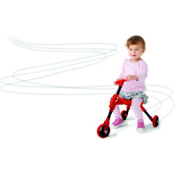 Scuttlebug 3-Wheel Foldable Ride-On Tricycle- Red Beetle