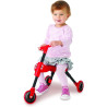 Scuttlebug 3-Wheel Foldable Ride-On Tricycle- Red Beetle