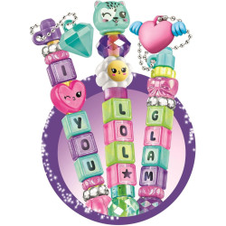 Clementoni Message Pen Creator Studio– Customise Colourful Pens with Beads, Stickers and Letters