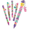 Clementoni Message Pen Creator Studio– Customise Colourful Pens with Beads, Stickers and Letters