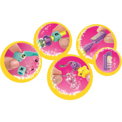 Clementoni Message Pen Creator Studio– Customise Colourful Pens with Beads, Stickers and Letters