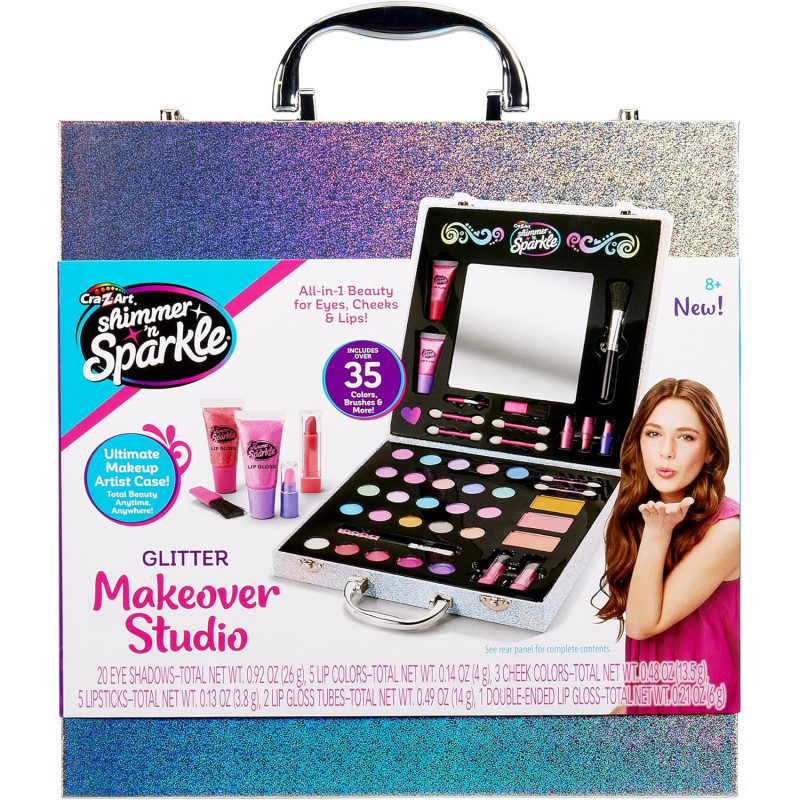 Shimmer and Sparkle Shimmering Glitter Makeover Studio