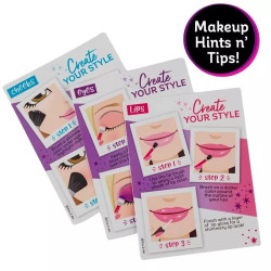 Shimmer and Sparkle Beauty Backpack Kids Set Real Cosmetics kit