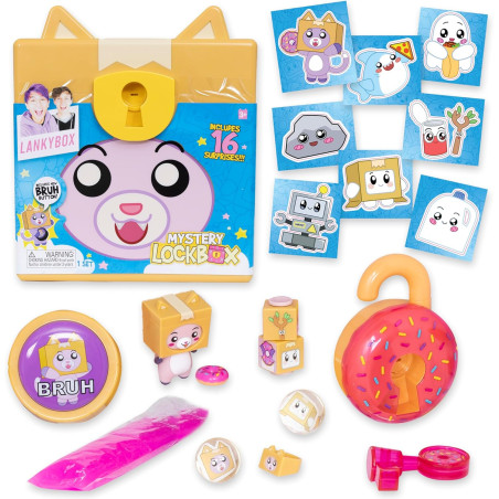 Lankybox Mystery Lock Box Surprise Giant Blind Box